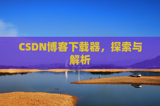 CSDN博客下载器，探索与解析